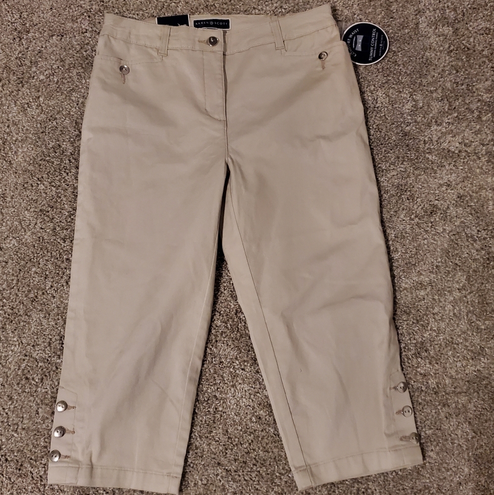 Karen Scott Comfort Capris